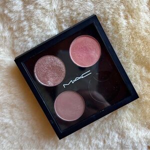 3 MAC Eyeshadows Honey Lust, Paradisco, Soft Brown in Magnetic Pro Palette Quad